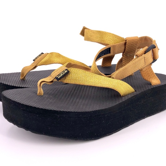 teva gold flatform